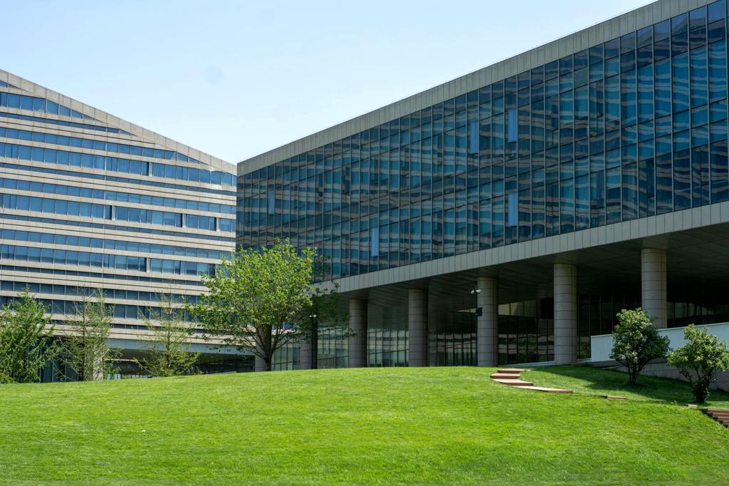 Commercial property lawn care